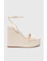 Steve Madden Sandali Cecee bež barva SM11002431 - Pepit.si