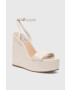 Steve Madden Sandali Cecee bež barva SM11002431 - Pepit.si