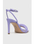 Steve Madden Sandali Entice vijolična barva SM11001844 - Pepit.si