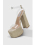 Steve Madden Sandali Layered zlata barva SM11002428 - Pepit.si