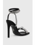 Steve Madden Sandali Unleash črna barva SM11002333 - Pepit.si