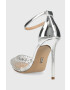 Steve Madden Visoke pete Ravaged srebrna barva SM11002564 - Pepit.si