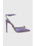 Steve Madden Visoke pete Viable vijolična barva SM11002080 - Pepit.si