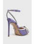 Steve Madden Visoke pete Viable vijolična barva SM11002080 - Pepit.si