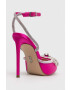 Steve Madden Visoke pete Viable roza barva SM11002080 - Pepit.si