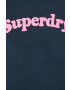 Superdry Bluza ženska bela barva - Pepit.si