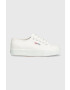 Superga Teniske 2730 MID PLATFORM ženske bela barva S2127IW - Pepit.si