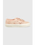 Superga Teniske 2750 MACRAME ženske roza barva S81219W - Pepit.si