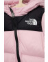 The North Face Puhast kombinezon za dojenčka roza barva - Pepit.si