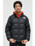 The North Face Puhovka MENS LHOTSE JACKET moška črna barva - Pepit.si