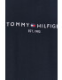 Tommy Hilfiger Bombažna kratka majica mornarsko modra barva - Pepit.si