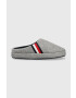 Tommy Hilfiger Copati Fm0fm04346 Corporate Hilfiger Homeslipper siva barva - Pepit.si