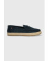 Tommy Hilfiger Espadrile iz semiša TH ESPADRILLE CLASSIC SUEDE mornarsko modra barva - Pepit.si