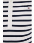 Tommy Hilfiger Polo ženski bež barva - Pepit.si