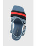 Tommy Hilfiger Sandali HARDWARE BLOCK HIGH HEEL COMBO - Pepit.si