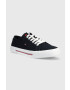 Tommy Hilfiger Teniske CORE CORPORATE VULC CANVAS moške mornarsko modra barva - Pepit.si