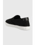 Tommy Hilfiger Teniske ESSENTIAL SLIP-ON SNEAKER BL ženske črna barva FW0FW07249 - Pepit.si