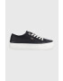 Tommy Hilfiger Teniske ESSENTIAL VULC CANVAS ženske mornarsko modra barva FW0FW07459 - Pepit.si