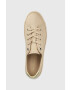 Tommy Hilfiger Teniske LACE UP VULC SNEAKER ženske bež barva FW0FW06957 - Pepit.si