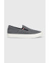 Tommy Hilfiger Teniske TH HI VULC CORE LOW SLIP ON moške mornarsko modra barva - Pepit.si