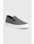 Tommy Hilfiger Teniske TH HI VULC CORE LOW SLIP ON moške mornarsko modra barva - Pepit.si