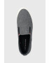 Tommy Hilfiger Teniske TH HI VULC CORE LOW SLIP ON moške mornarsko modra barva - Pepit.si