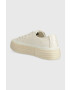 Tommy Hilfiger Teniske VULC ROPE MONOGRAM WHITE DENIM ženske bež barva FW0FW07254 - Pepit.si