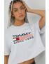 Tommy Jeans Bombažna kratka majica - Pepit.si