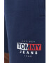 Tommy Jeans Bombažne kratke hlače črna barva - Pepit.si