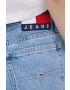 Tommy Jeans Bombažne kratke hlače iz jeansa Bf0012 žensko - Pepit.si