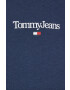 Tommy Jeans Kratka majica ženski mornarsko modra barva - Pepit.si