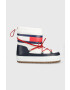 Tommy Jeans Snežke EN0EN02162 SNOWBOOT LOW bela barva - Pepit.si