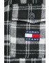 Tommy Jeans Srajca ženska črna barva - Pepit.si