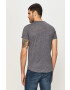 Tommy Jeans T-shirt modra barva - Pepit.si