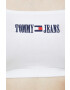 Tommy Jeans Top ženski bela barva - Pepit.si