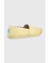 Toms Espadrile Alpargata rumena barva - Pepit.si