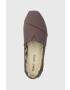 Toms Espadrile Alpargata siva barva - Pepit.si