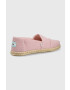 Toms Espadrile Alpargata Rope roza barva - Pepit.si