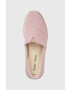 Toms Espadrile Alpargata Rope roza barva - Pepit.si