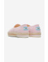 Toms Espadrile Heavy Twill Platform Rope Alpargata roza barva - Pepit.si