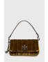 Tory Burch torbica zelena barva - Pepit.si