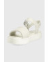 Ugg Usnjeni sandali Zayne Ankle Strap - Pepit.si