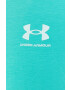 Under Armour Bluza ženska zelena barva - Pepit.si