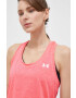 Under Armour Top za vadbo Tech Twist roza barva - Pepit.si