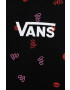 Vans Otroška bombažna mikica LOVE HOODIE Black črna barva s kapuco - Pepit.si