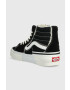 Vans Superge SK8-Hi Reconstruct črna barva VN0005UK6BT1 - Pepit.si