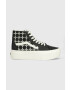 Vans Superge SK8-Hi Tapered Stackform ženske siva barva VN0A5JMKBMA1 - Pepit.si