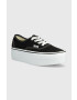 Vans Teniske Authentic Stackform ženske črna barva VN0A5KXXBMX1 - Pepit.si