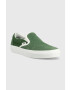 Vans Teniske Classic Slip-On zelena barva VN0A7Q5DY9H1 - Pepit.si