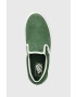 Vans Teniske Classic Slip-On zelena barva VN0A7Q5DY9H1 - Pepit.si